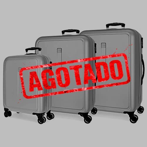 JUEGOS DE MALETAS AZUL CLARO RÍGIDAS