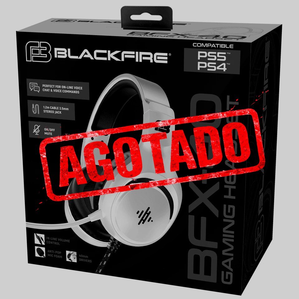 AURICULARES STEREO GAMING BFX-40 PARA PS5 Y PS4