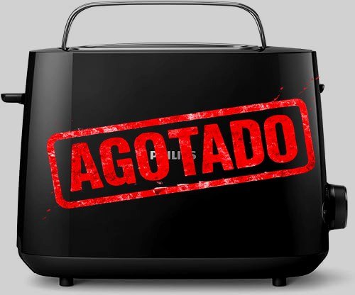 TOSTADORA PHILIPS 2 RANURAS NEGRA