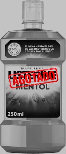 LISTERINE MENTOL ENJUAGUE BUCAL 250 ML