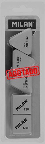 MILAN PACK DE 5 GOMAS DE BORRAR