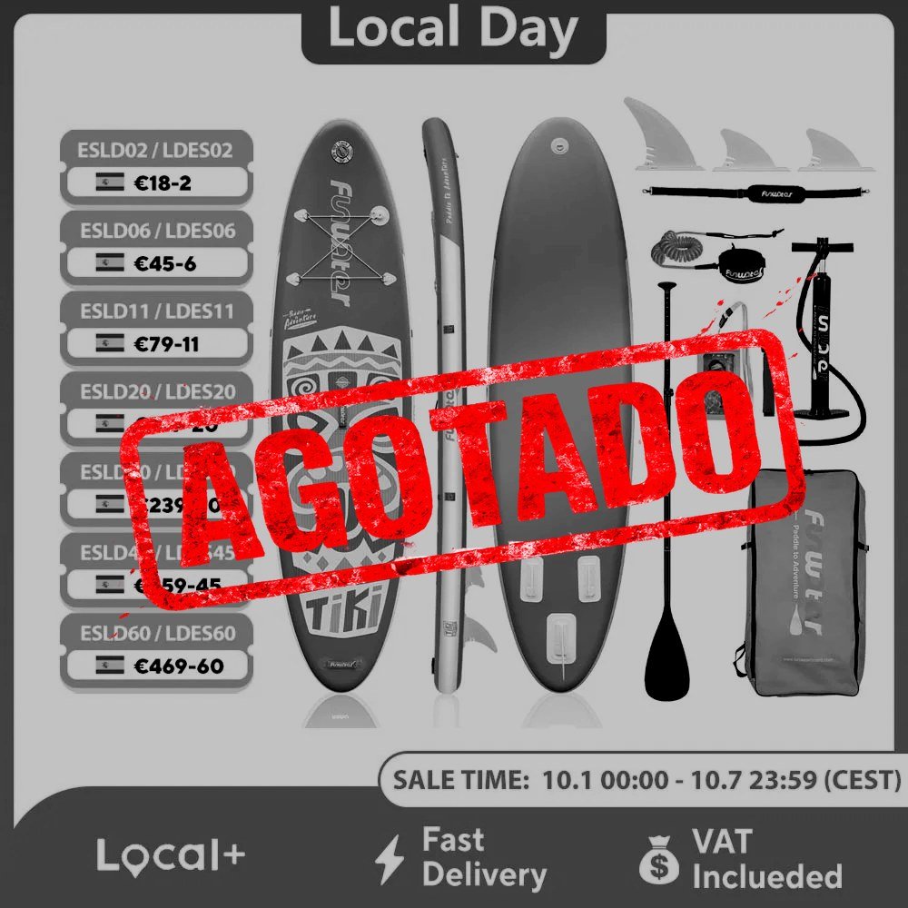 TABLA DE PADDLE SURF INFLABLE FUNWATER