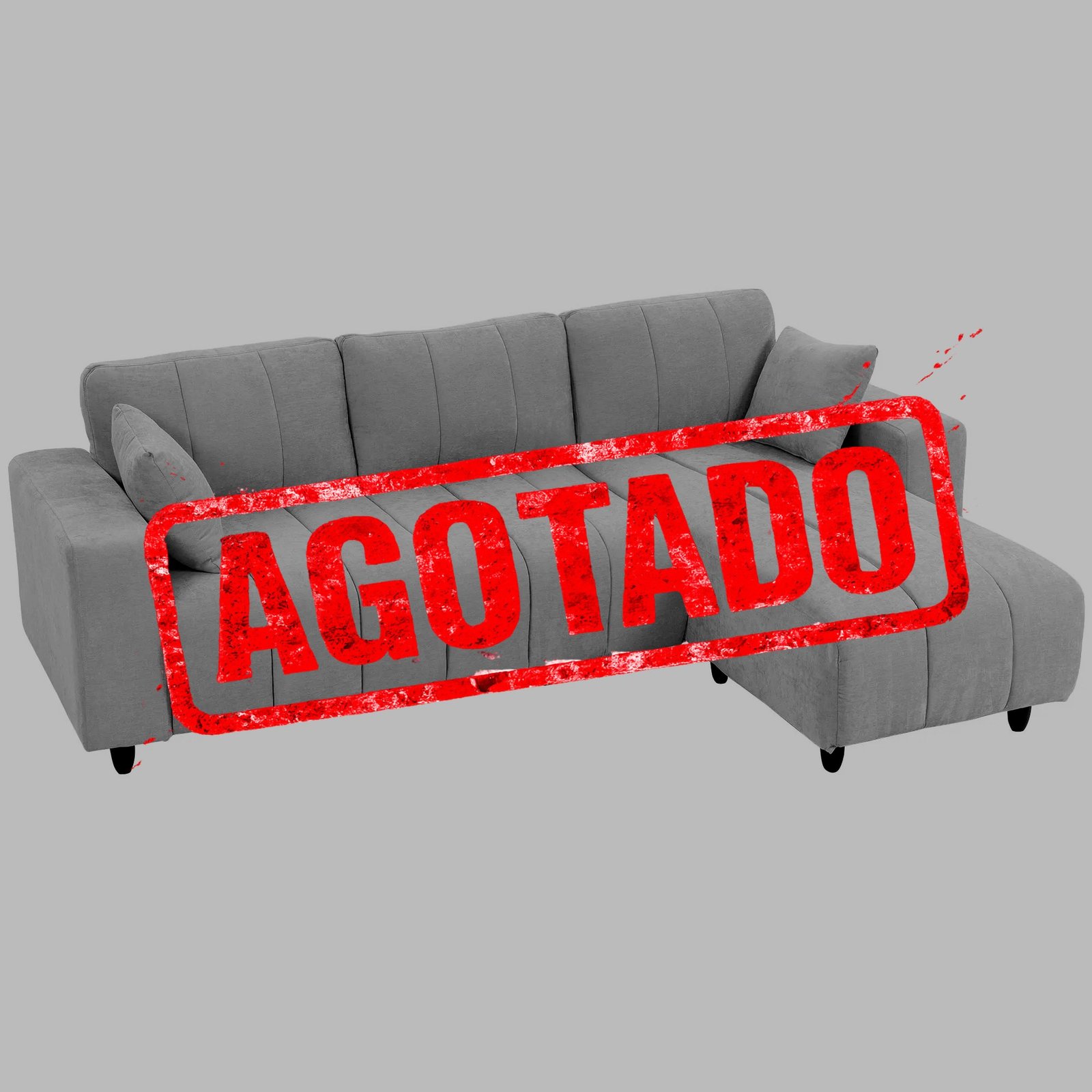 SOFÁ CHAISE LONGUE REVERSIBLE BEIGE