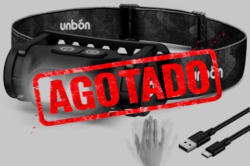 UNBON LINTERNA FRONTAL LED RECARGABLE