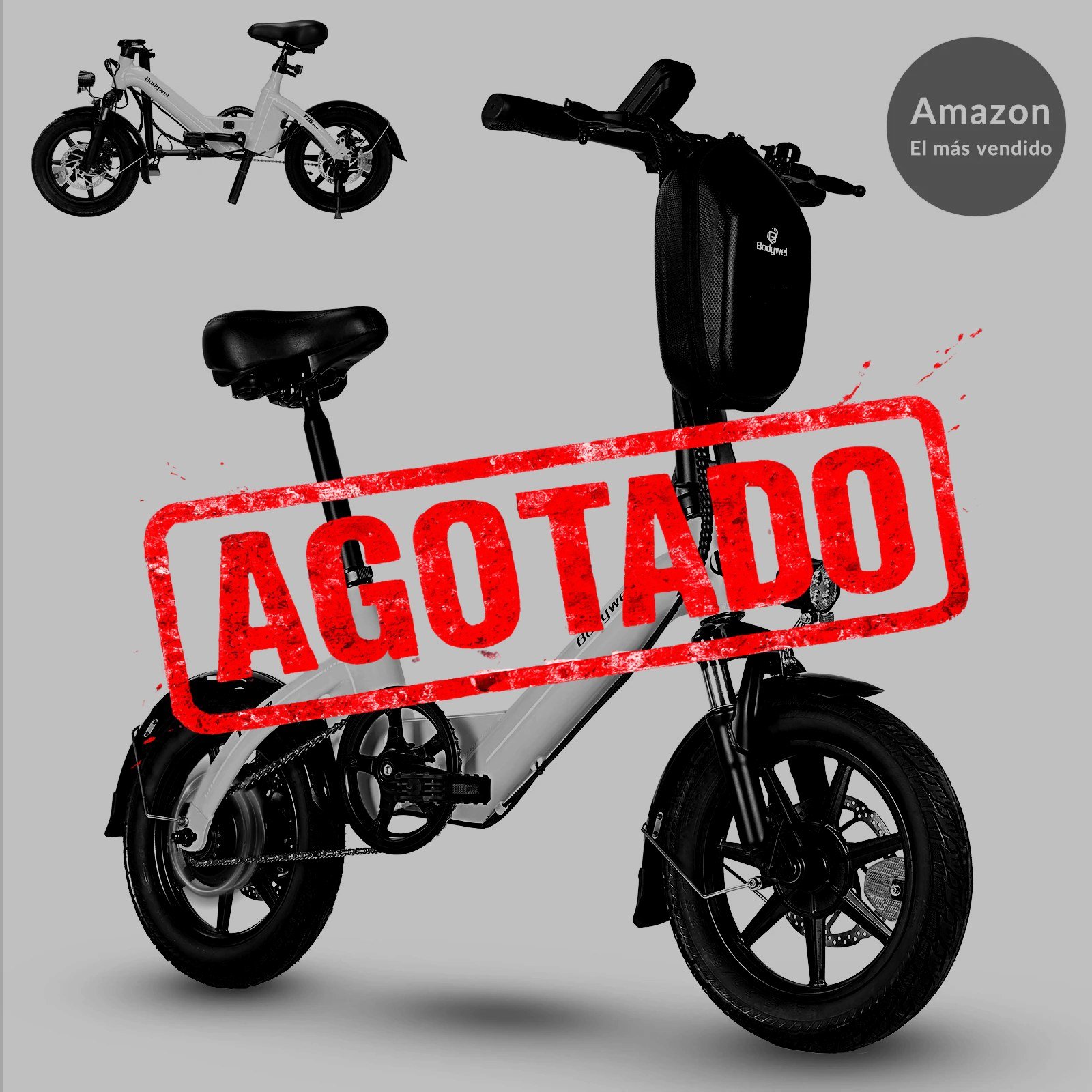 BICICLETA ELÉCTRICA PLEGABLE BODYWEL T16PRO