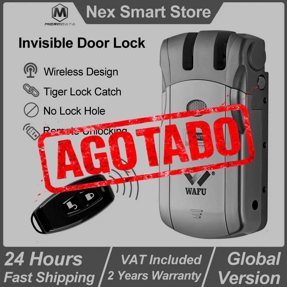 CERRADURA DE PUERTA INVISIBLE INTELIGENTE