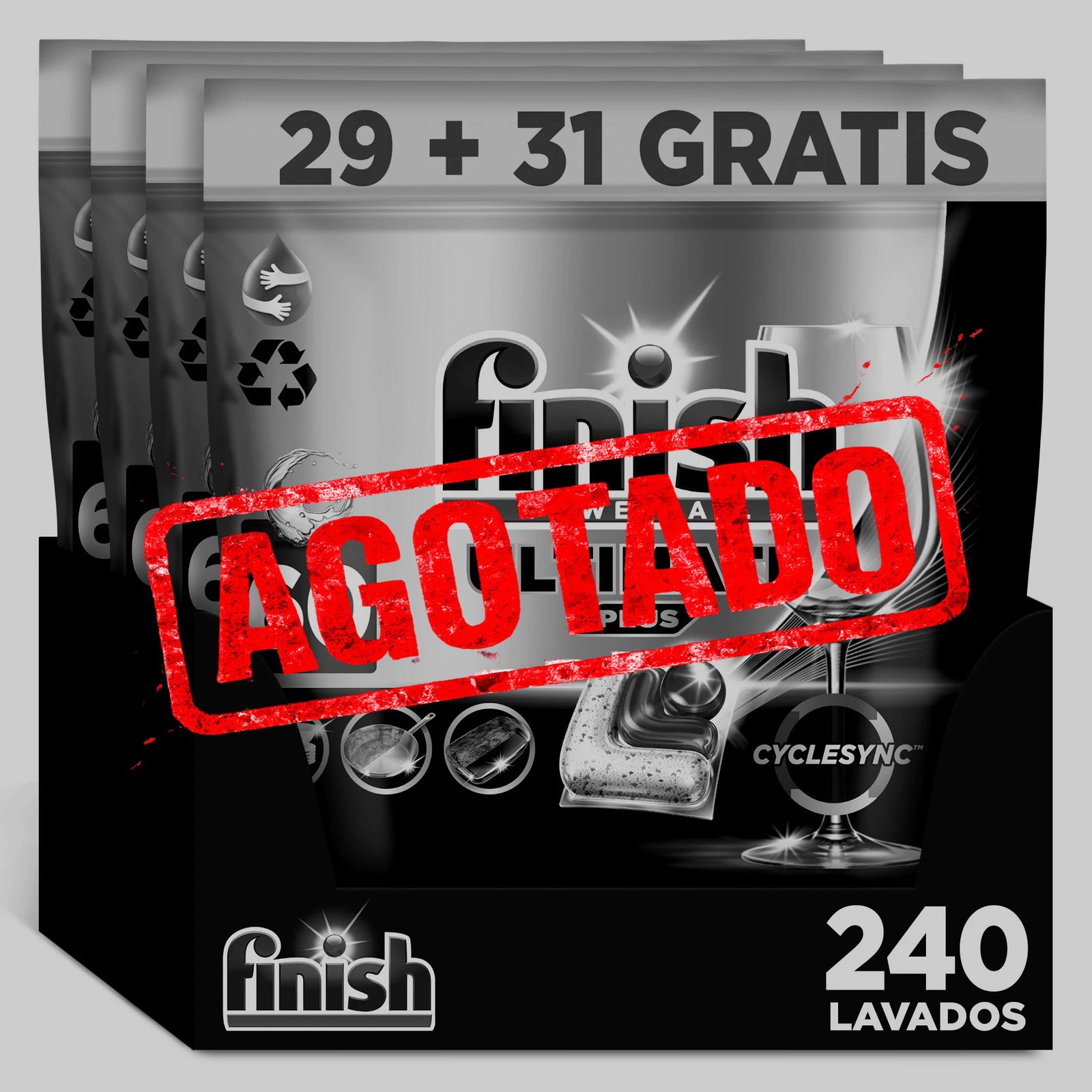 FINISH POWERBALL ULTIMATE PLUS ALL IN 1