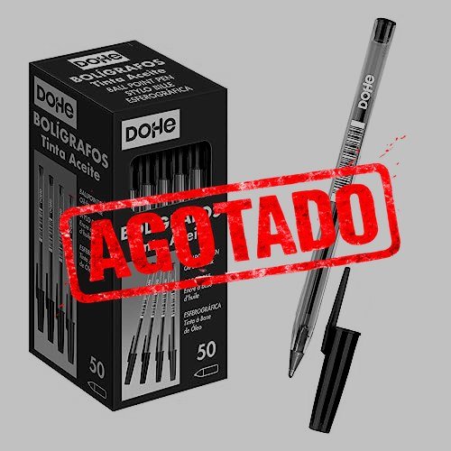 BOLÍGRAFOS NEGROS DOHE (50 UDS.)