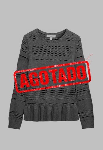 JERSEY CON VOLANTES DE POINTELLE