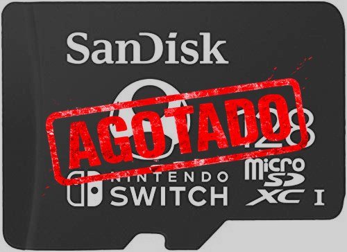 TARJETA MICROSD SANDISK 128GB NINTENDO SWITCH