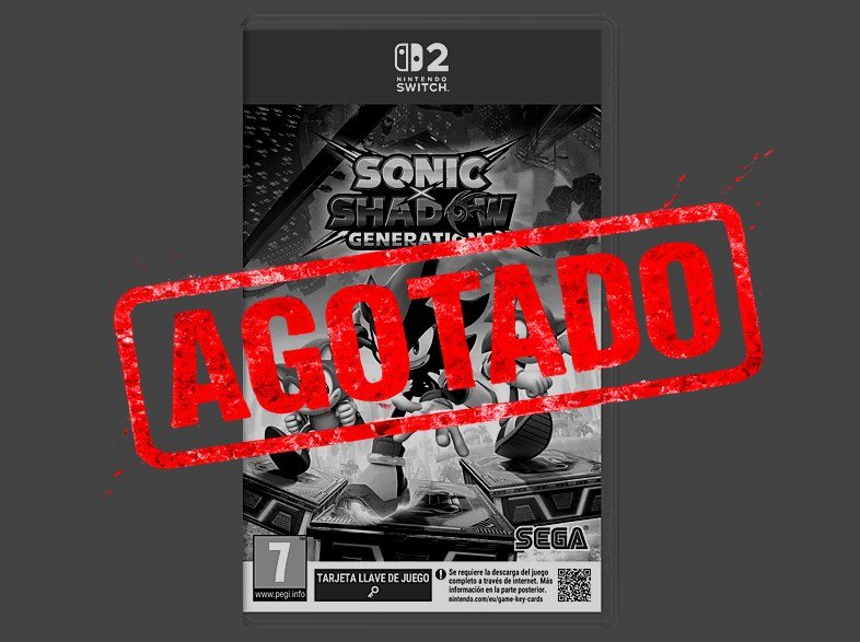 Sonic X Shadows Generations - Nintendo Switch 2 (Game Key Card)