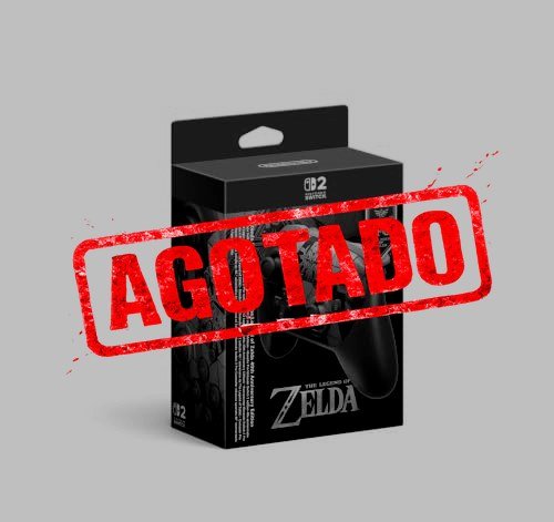 Nintendo Switch 2 Pro Controller Zelda 40 Aniversario