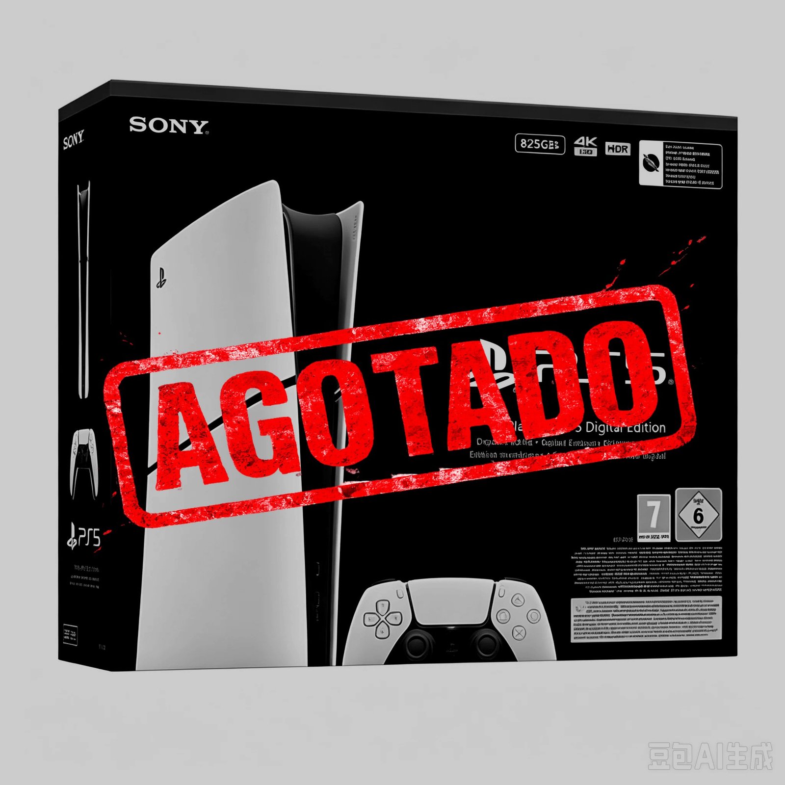 Sony PS5 Console 825GB Digital Edition E Chassis White ITA