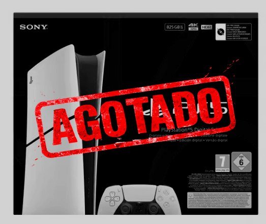 SONY Consola PS5 Digital 825GB (CFI-2116 Slim Chasis E)