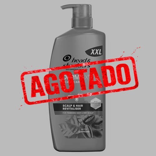 CHAMPÚ ANTICASPA Y ANTICAÍDA CON CAFEÍNA