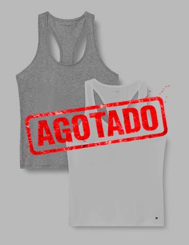 TOMMY JEANS CAMISETAS DE TIRANTES PACK DE 2