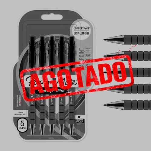 BOLÍGRAFO RETRÁCTIL PAPER MATE FLEXGRIP ULTRA
