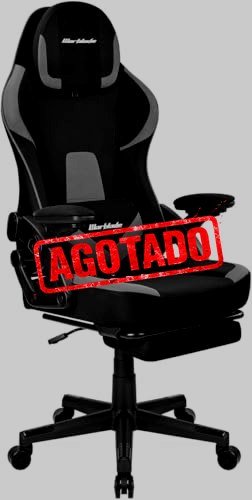 SILLA GAMER ERGONÓMICA NEGRO/GRIS