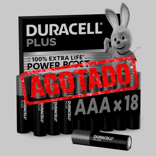 DURACELL PLUS AAA PILAS ALCALINAS