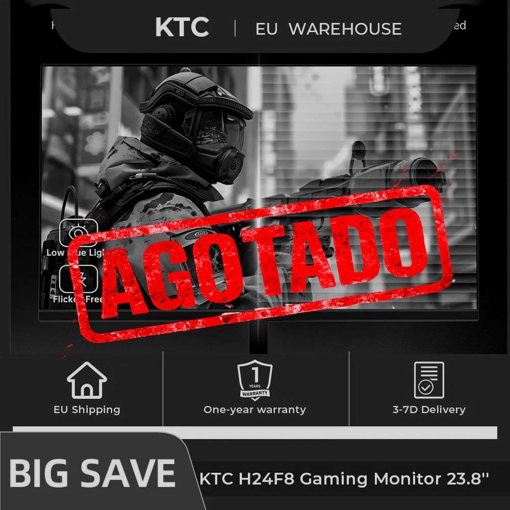 MONITOR KTC H24F8 PARA JUEGOS 23.8''