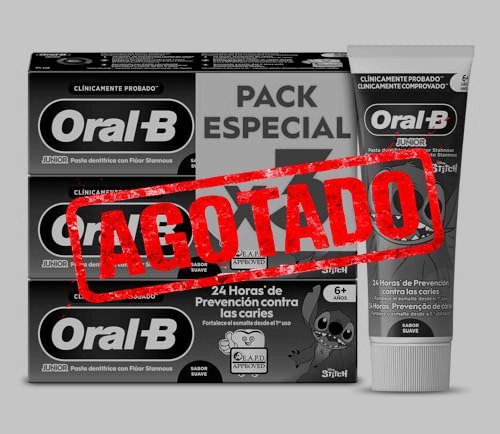 ORAL-B PRO JUNIOR PASTA DE DIENTES STITCH