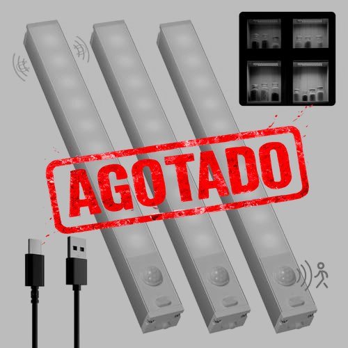 LUZ DE ARMARIO INALÁMBRICA CON SENSOR