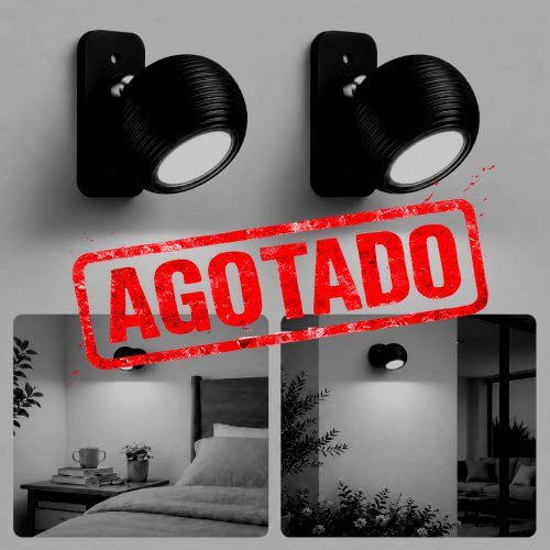 APLIQUE DE PARED LED RECARGABLE AURI CX02
