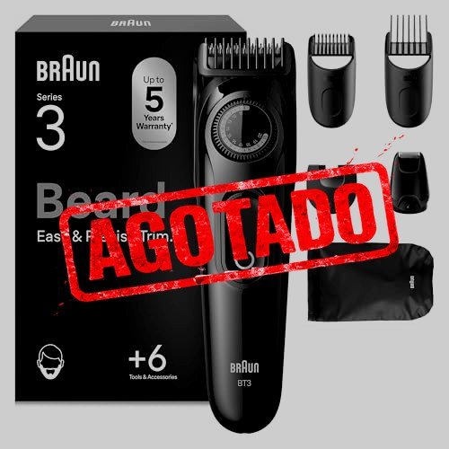 BRAUN RECORTADORA DE BARBA BT3565