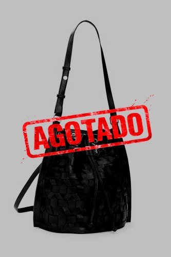 MOCHILA MEDIANA DESIGUAL MARRÓN