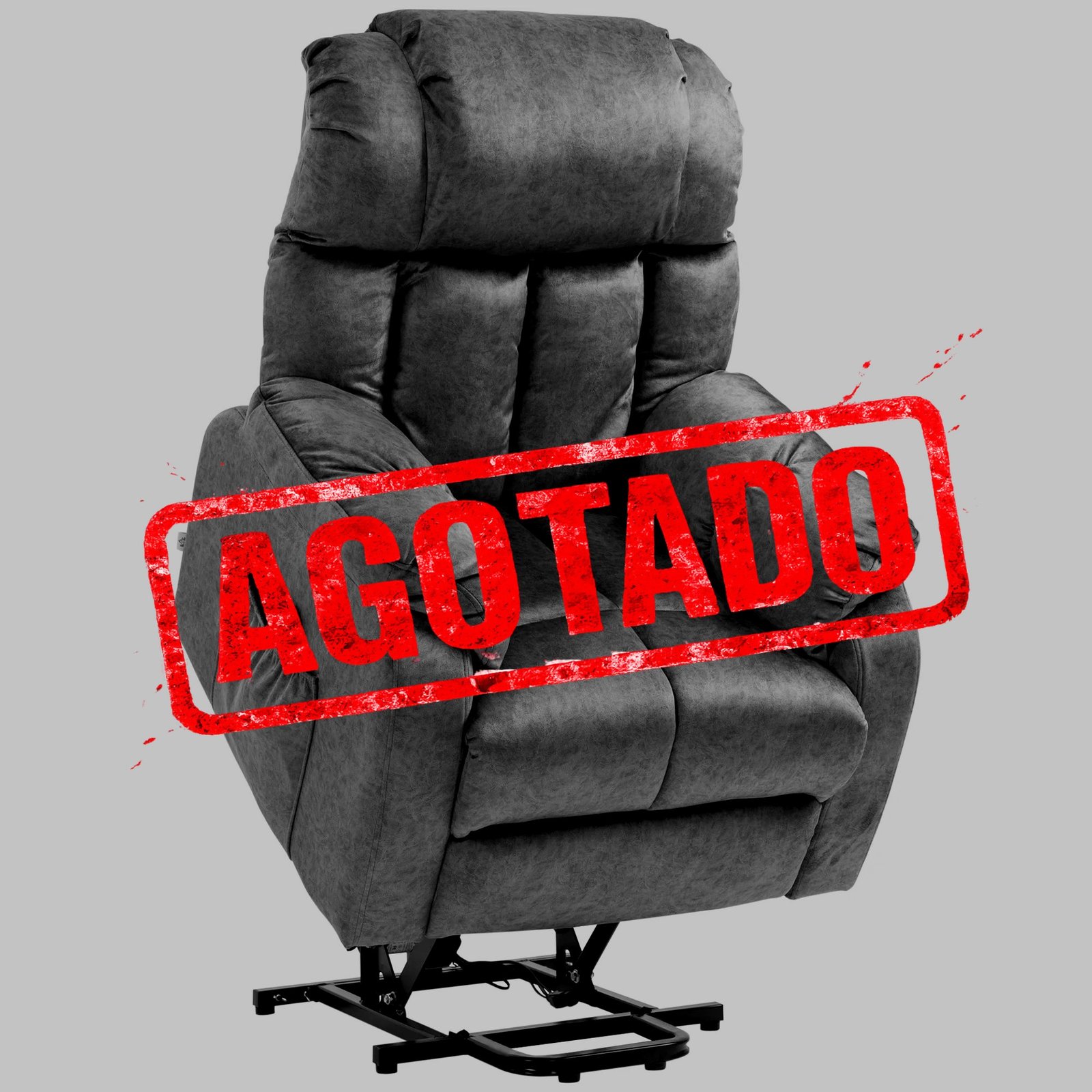 SILLÓN LEVANTA PERSONAS ELÉCTRICO GRIS