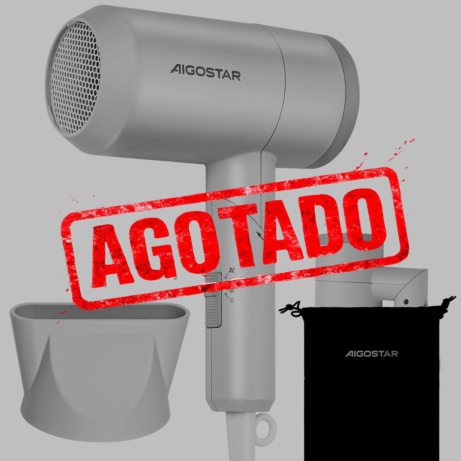 SECADOR DE PELO PLEGABLE DE VIAJE 1800W