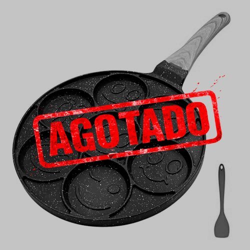 SARTÉN ANTIADHERENTE PARA TORTITAS SMILEY