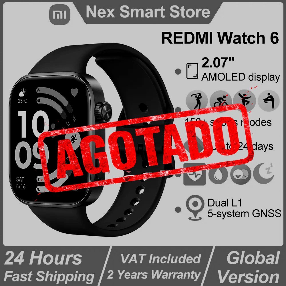 NUEVO RELOJ INTELIGENTE XIAOMI REDMI WATCH 6