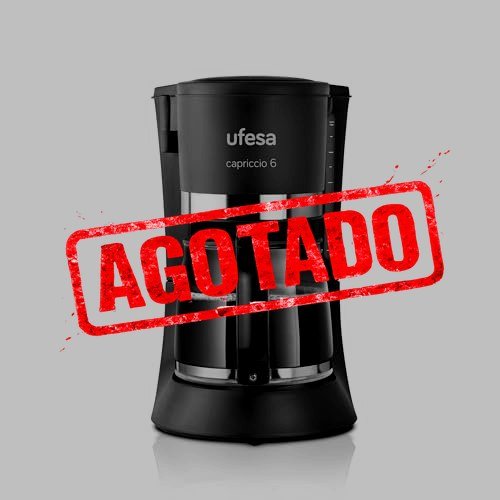 UFESA CAPRICCIO CAFETERA DE GOTEO 6 TAZAS