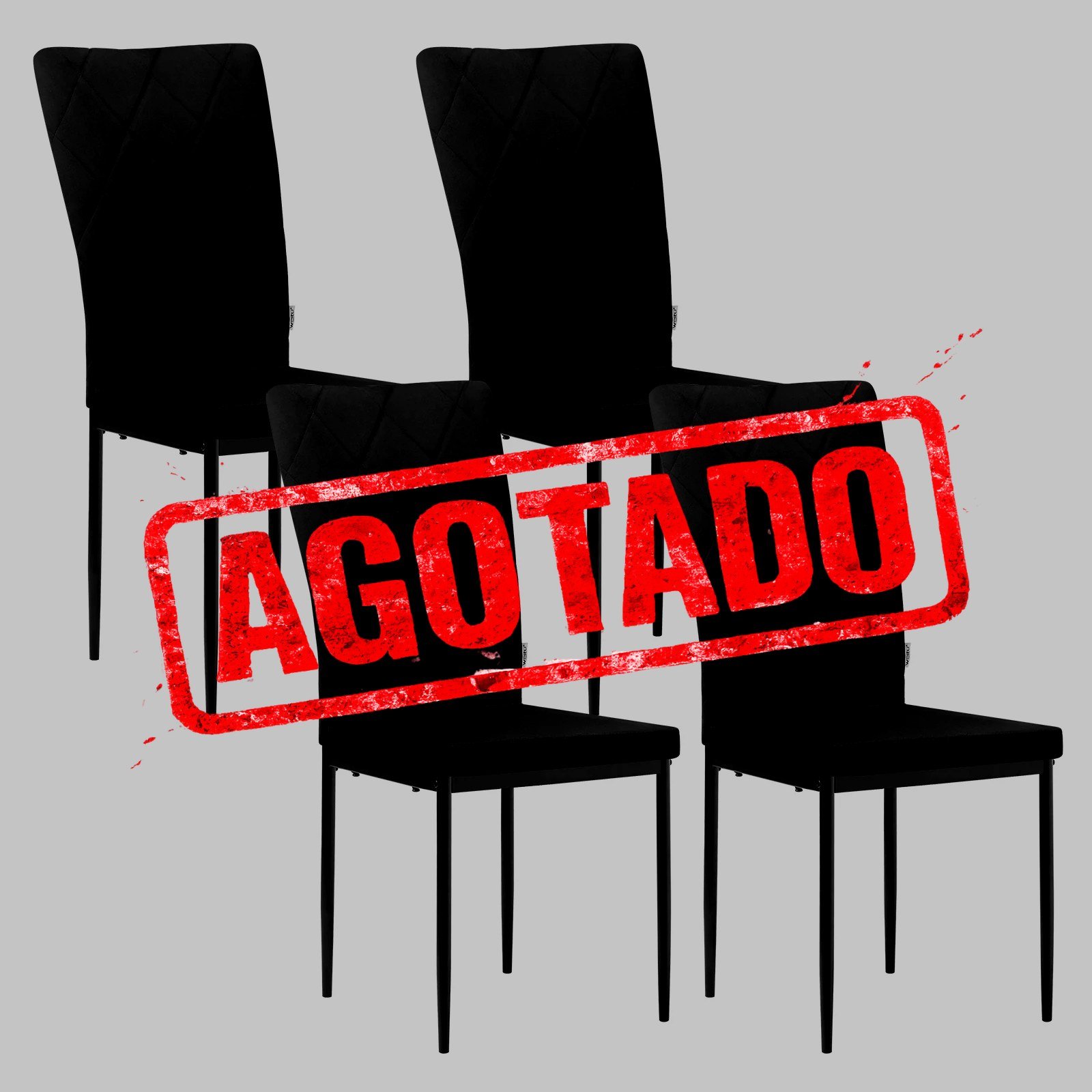 SILLAS DE COMEDOR TAPIZADAS CON RESPALDO ALTO