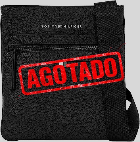 BOLSO BANDOLERA MUJER TOMMY HILFIGER NEGRO