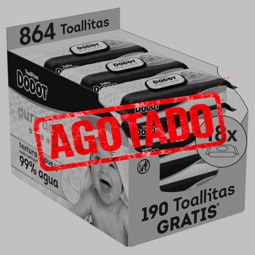 DODOT TOALLITAS BEBÉ PURE AQUA