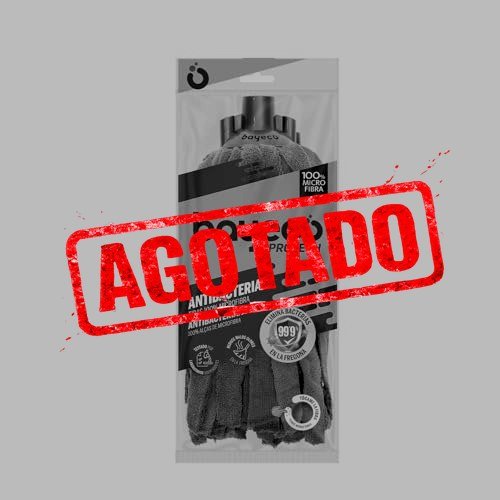 FREGONA ANTIBACTERIAS 100% MICROFIBRAS