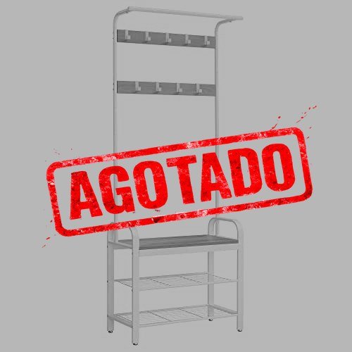 PERCHERO ZAPATERO CON BANCO RECIBIDOR