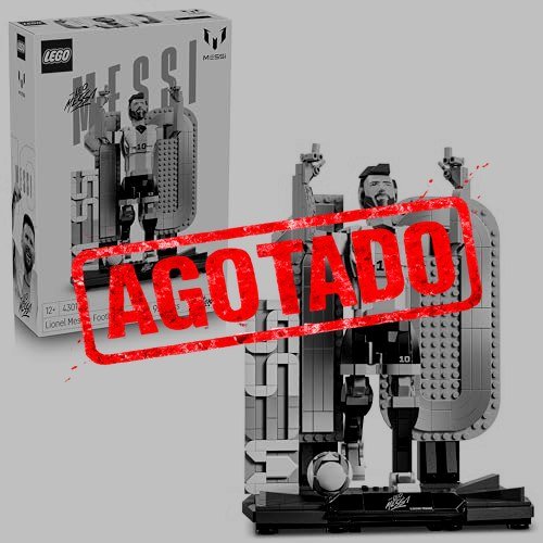 LEGO MESSI: MAQUETA 3D DEL FUTBOLISTA