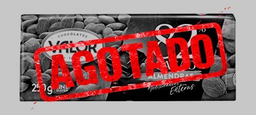 CHOCOLATE NEGRO CON ALMENDRAS 82%