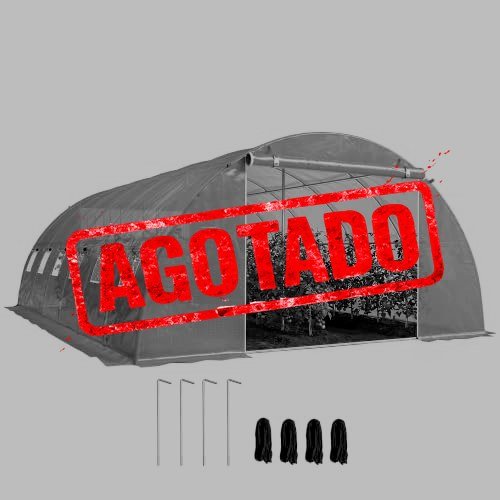 INVERNADERO DE EXTERIOR 6X4 M