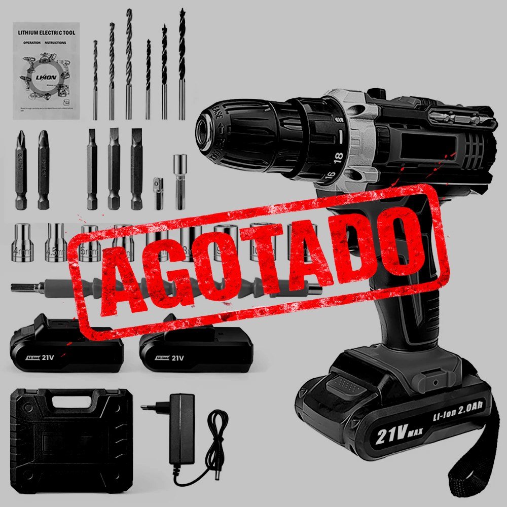 TALADRO DE IMPACTO INALÁMBRICO 21V