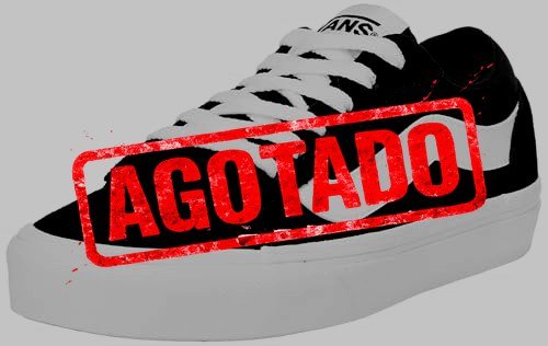 VANS HOMBRE ZAPATILLAS DE ANTE NEGRO/BLANCO