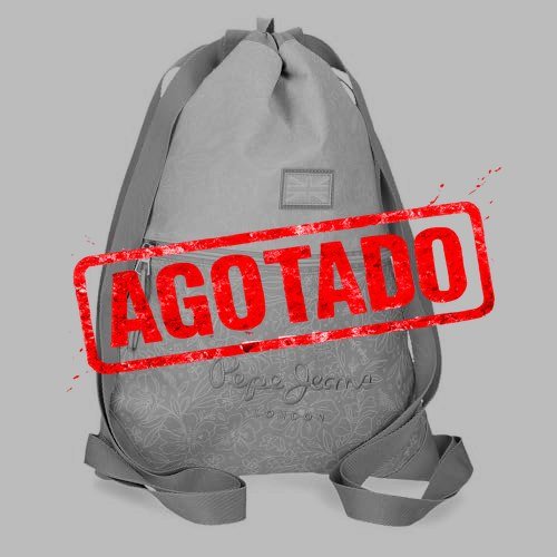 MOCHILA SACO PEPE JEANS RENATA MORADO