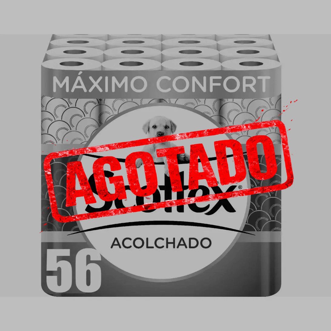 PAPEL HIGIÉNICO SCOTTEX ACOLCHADO 8 ROLLOS