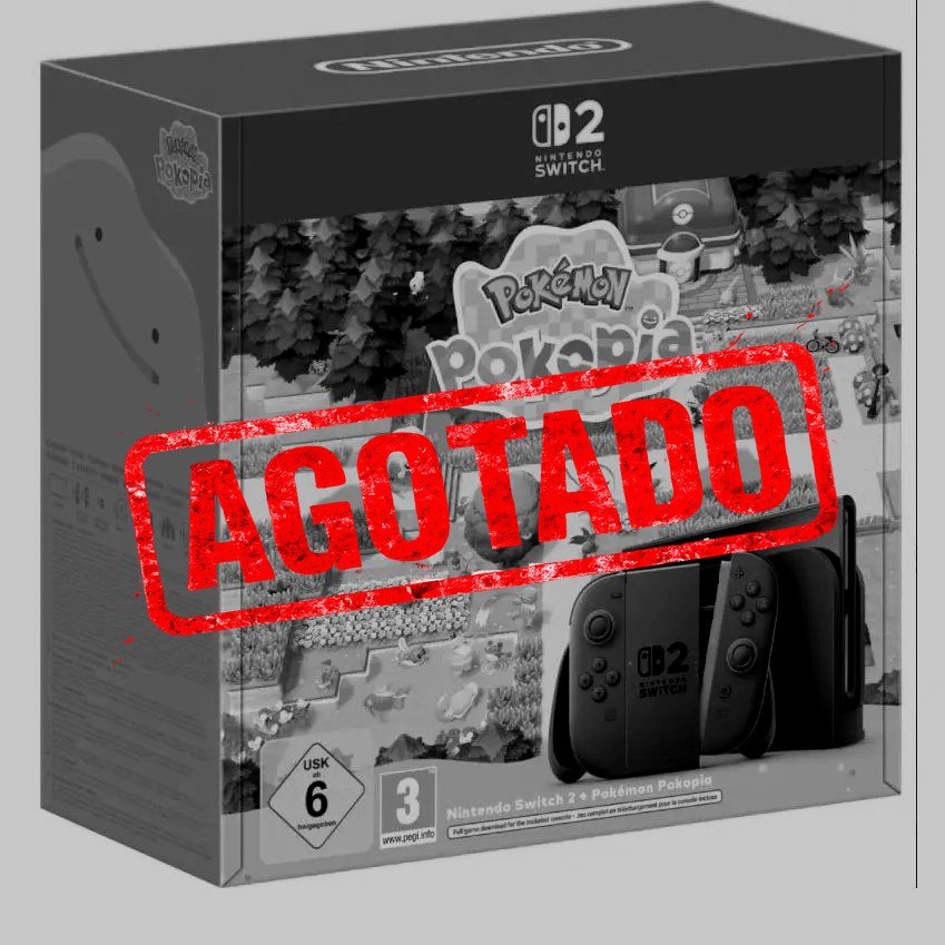 NINTENDO SWITCH 2 CON CÓDIGO POKEMÓN