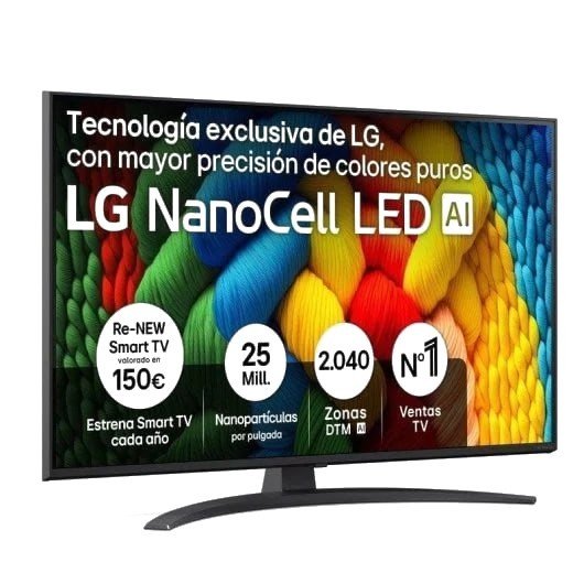 TV LG NANO 43" 4K ULTRA HD