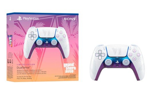 MANDO DUALSENSE GTA VI BLANCO