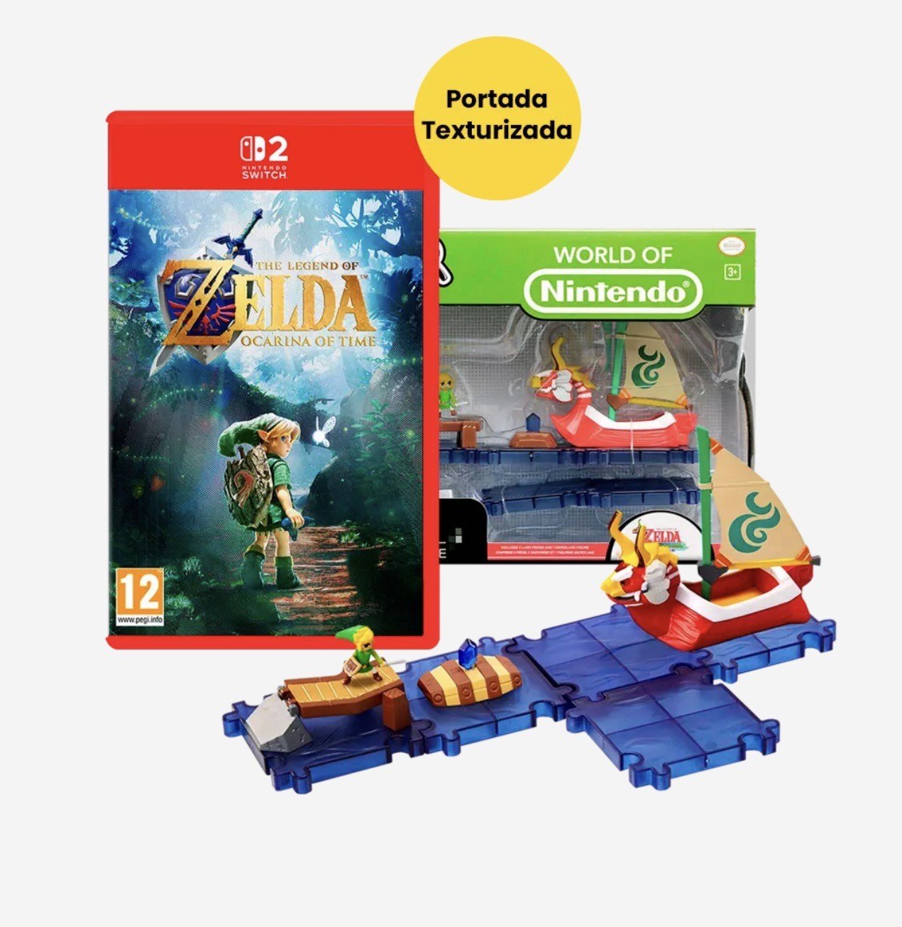 The Legend of Zelda: Ocarina of Time + Set de Escenario King of Red Lions